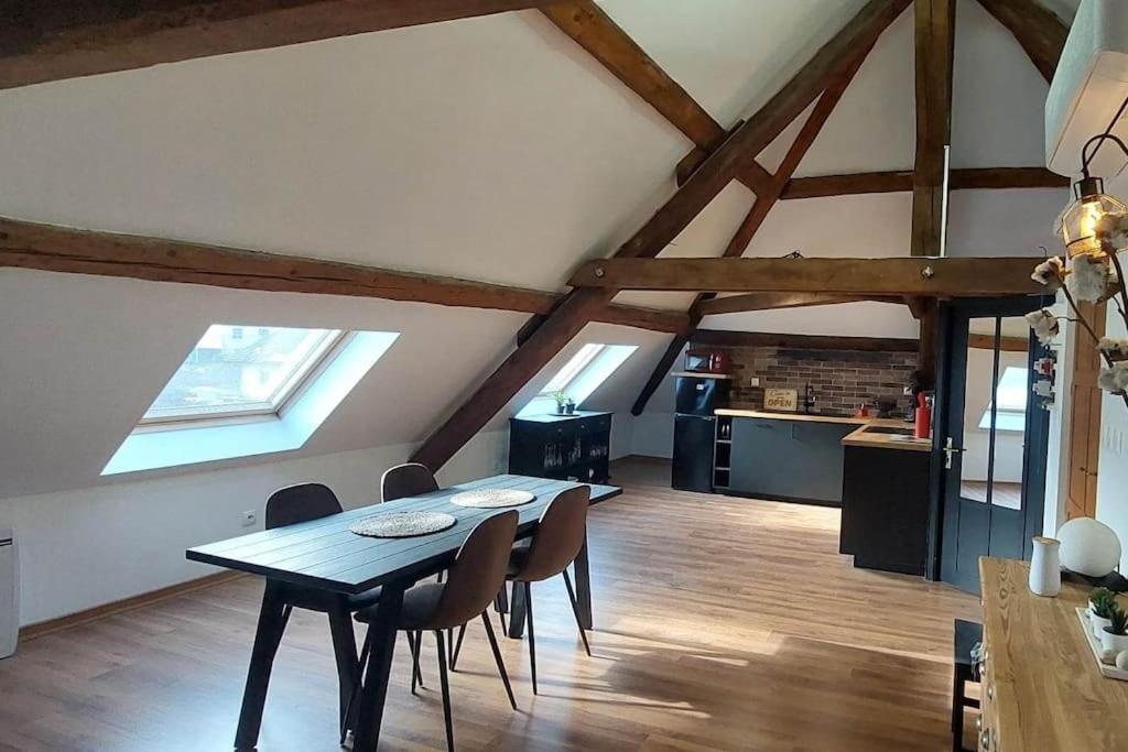 Appartement *New*Les Amandines Le Loft* Wifi à Allevard Extérieur photo