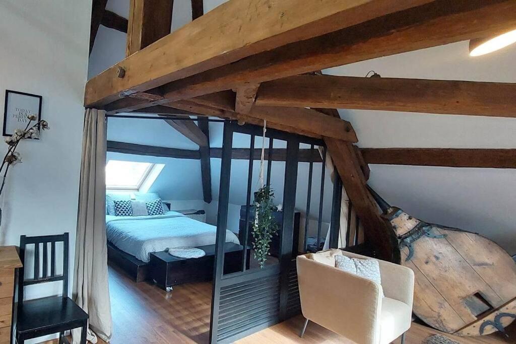 Appartement *New*Les Amandines Le Loft* Wifi à Allevard Extérieur photo